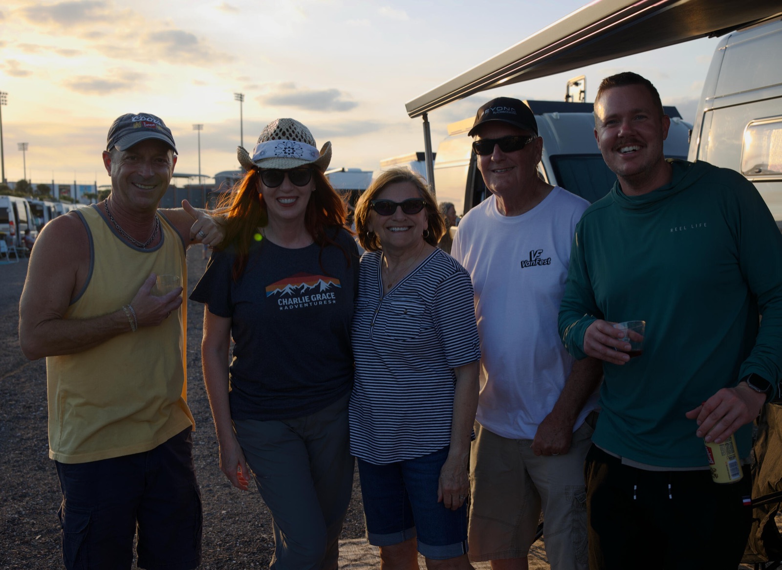 VanFest gallery - sunset